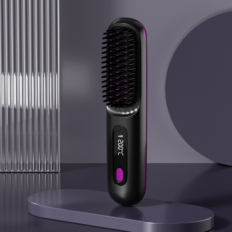 Bubbl Pro: Cordless Hair Straightener Brush