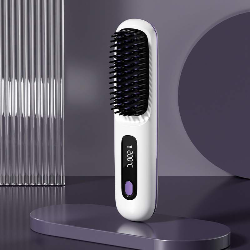 Bubbl Pro: Cordless Hair Straightener Brush