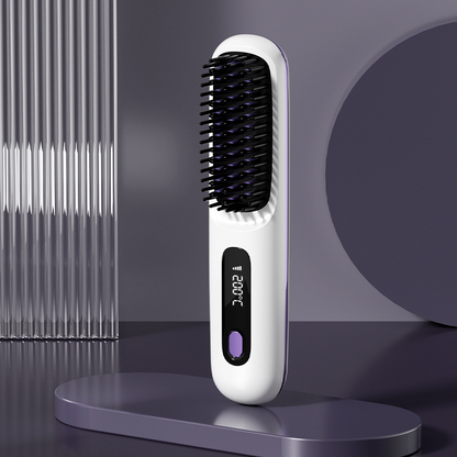 Bubbl Pro: Cordless Hair Straightener Brush