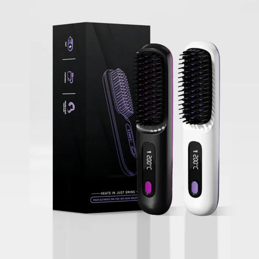 Bubbl Pro: Cordless Hair Straightener Brush